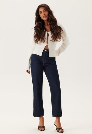 BUBBLEROOM High Straight Ankle Jeans Midnight blue 36