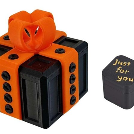 Ny Prank Box – Den Irriterende Skrue Midterfinger Gaveæske, 3D Puzzle Prank Legetøj, Sjov Jule Låse Trick Æske