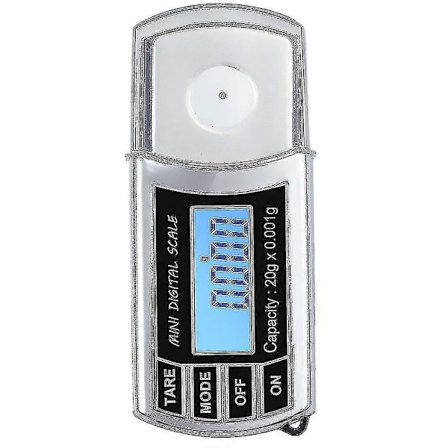 1kpl Kestävä digitaalinen vaaka Korujen vaaka Taskuvaaka Mini elektroninen vaaka Karaattivaaka