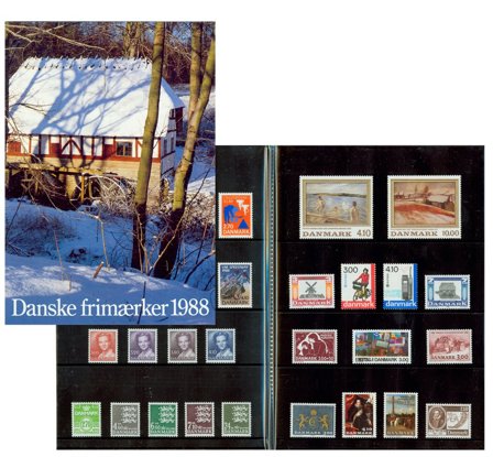 Danmark - Årsmappe 1988