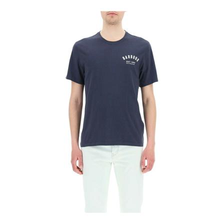 Barbour logo t-shirt Blå, Herre T-shirts