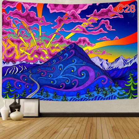 IC Hippie seinävaate C28