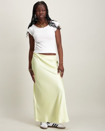 Sofie Schnoor SafiaSY Skirt Gul Skjørt Jente - Kids Brand Store