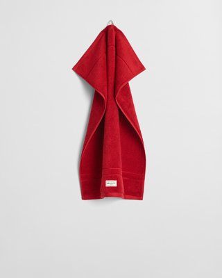 GANT - Premium håndkle 50x70cm dark red