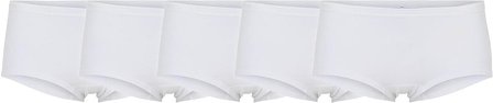Decoy Hipster 5-pak Hvid M, Tøj & Bolig, Dametrusser, Hipster Trusser