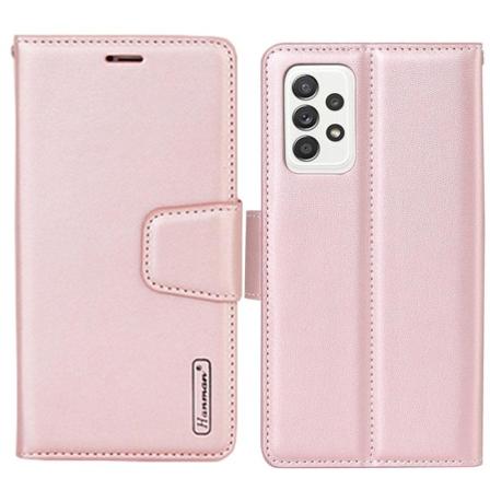 Samsung Galaxy A52 - HANMAN Plånboksfodral Roséguld