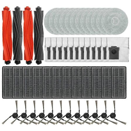 För Dreame X40 Pro Ultra Huvudborste Sidoborste Hepa Filter Moppduk