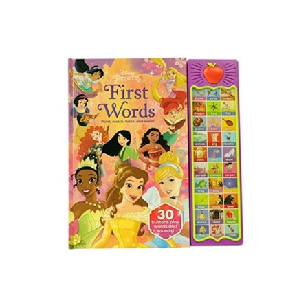 Disney Princess: First Words Sound Book (inbunden, eng)