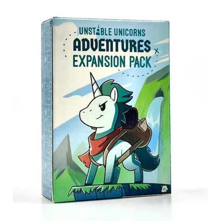 Unstable Unicorn Adventures Utvidelsespakke - Designet for å legge til i Unstable Unicorn kortspillet ditt