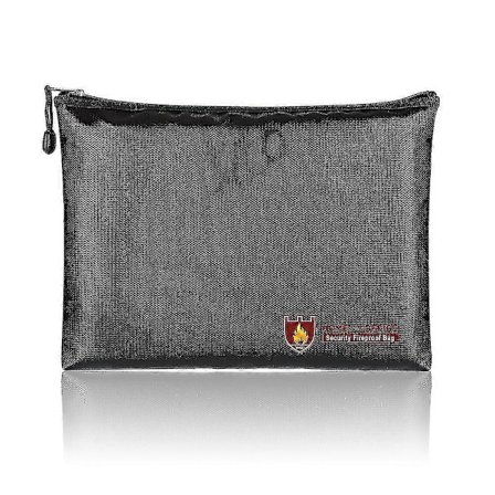 Brandsikker dokumentpose pengekasse brandsikker vandtæt 27 * 17 cm