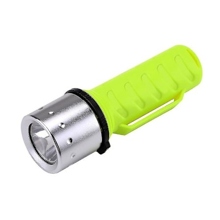 Ulkoilmakäyttöön sopiva sukelluslamppu, alumiiniseos, vedenpitävä, vedenalainen lamppu (1 kpl)