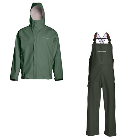 Grundéns Neptune Jacket & Bibs Green