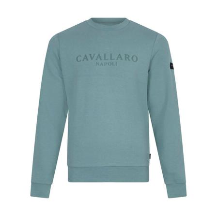 Cavallaro Sweatshirt , Blauw , Heren , Maat: 2XL