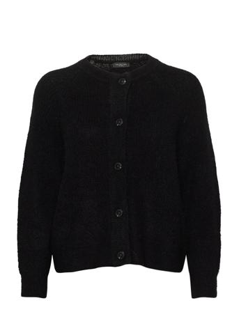 Slflulu Ls Knithort Cardigan Black Selected Femme