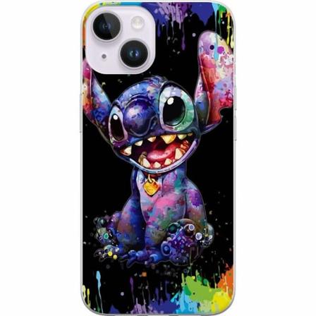 Apple Iphone 14 Genomskinligt Skal Lilo And Stitch