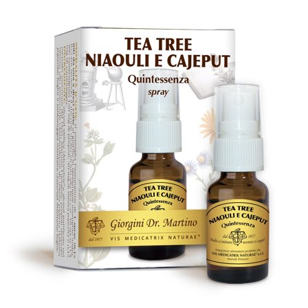 Dr.Giorgini Tea Tree Niaouli E Cajeput Quintaessenza Spray 15ml