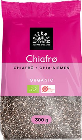 3 for 2 - Urtekram Chiafrø Ø 300 g, Helse & Madvarer, Kerner & Frø, Frø