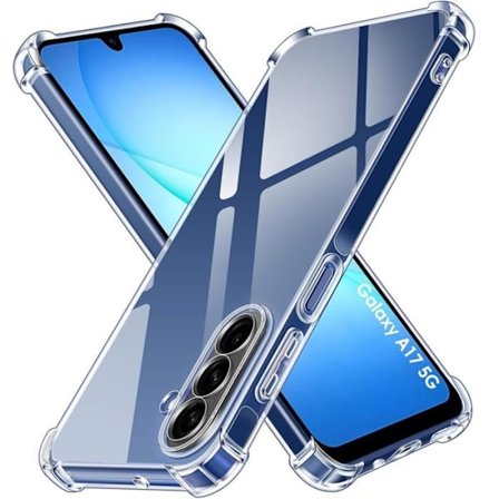 Coque för Samsung Galaxy A17 5G - Stöttålig TPU-skydd Transparent Phonillico