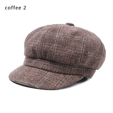 Kasketter Huer Malere Newsboy Kasketter Dame Basker KAFFE kaffe 2