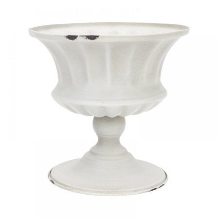 Vintage Iron Art -kukkaruukku, eurooppalaistyylinen vintage-kukkaruukku luovalla muotoilulla, retroviimeistelty koristeellinen istutusämpäri 