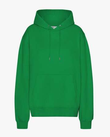 Classic Organic Hood - Kelly Green - Female - 2XL