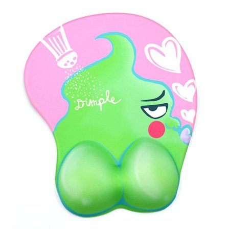 3D stereo animation musemåtte, musemåtte med designet sød bil