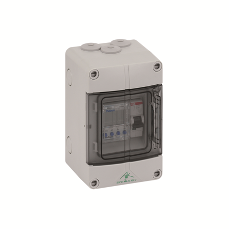 Spelsberg 73640301 Normkapsling Typ: AKi, IP65 3 moduler, Elfördelning & strömförsörjning