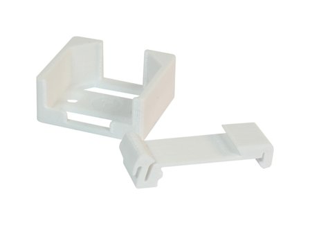 Shelly / Kombinierbarer Wand-/ Hutschienenhalter für Shelly EM - Wand- und Hutschiene