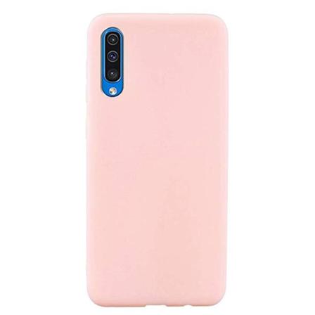 Samsung Galaxy A50 - Kraftfullt NKOBEE Silikonskal Ljusrosa