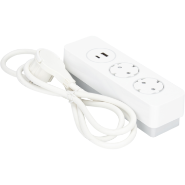 GRENUTTAK 2+1+1 KOMB 2M HVIT