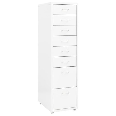 Hurts vit 20x41x109 cm metall