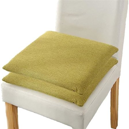 Stolepude, firkantet sædehynde skridsikker blød memory foam pude til