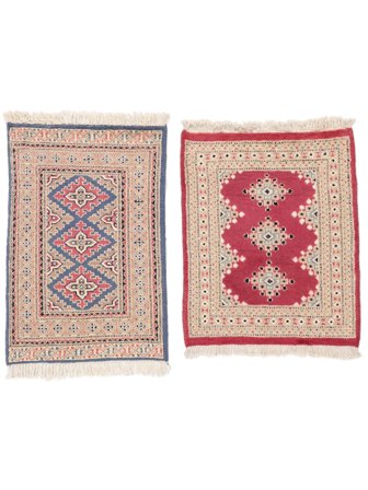 Hand Knotted Pakistan Bokhara 2Ply Rug 63X88 Brown/Beige