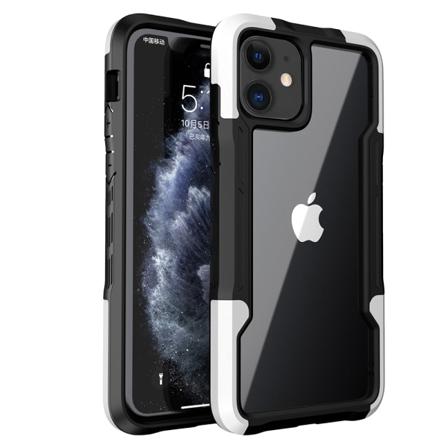 Iphone 11 - Stilrent Skyddande Armor Skal Vit Vit