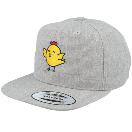 Kiddo Cap - Gris snapback Gorra - Kids Little Bird Grey Snapback @ Hatstore