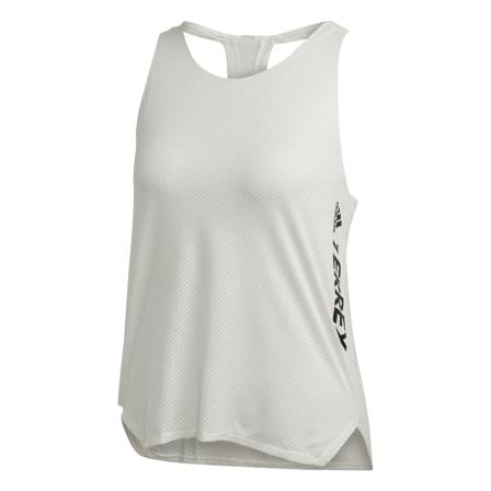 Adidas Women's Terrex Agravic Race Singlet Women Short sleeved fitness sweater White XS