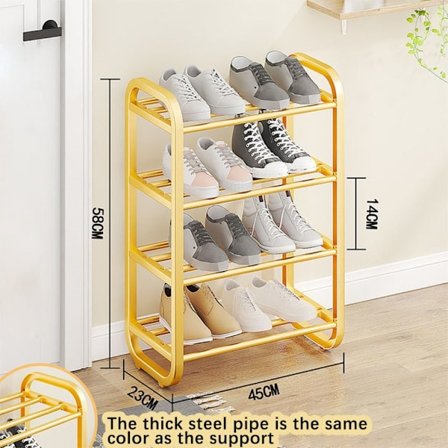 Skostativ Skoskab GULD 45CM 45CM