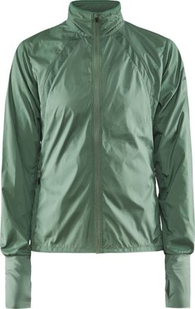 Craft Women's Adv Essence Wind Jacket Women unlined workout jackets Green S