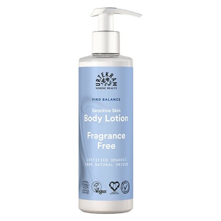 Urtekram Nordic Beauty Fragrance Free Body Lotion, 245 ml