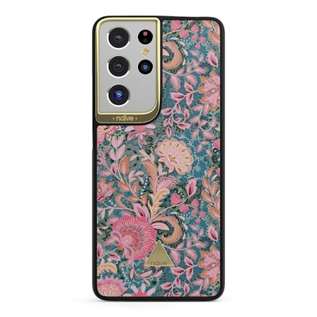Naive Samsung Galaxy S21 Ultra Skal - Fantasy flowers