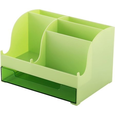 Multifunksjons pennholder med skuff for barn, pennorganisator for skrivebord, Des