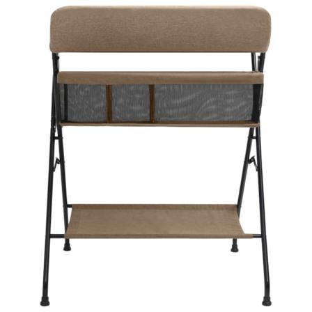 Vidaxl Skötbord Taupe Järn Taupe