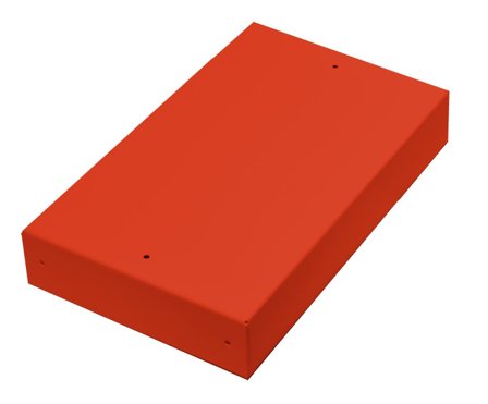 Alarmtech 3204.02R Koblingsboks uten åpning, stål For 4 modulinnsatser, Alarm & sikkerhet