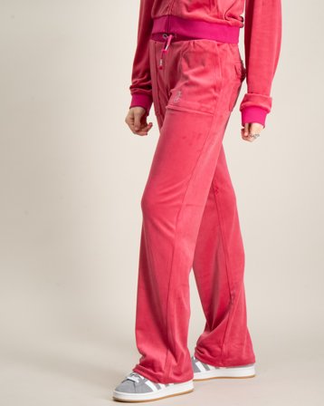 Juicy Couture JC Diamante Wide Leg Jogger Rosa Hosen Mädchen - Kids Brand Store