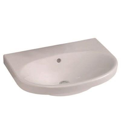 Gustavsberg Nautic 5556 Tvättställ med blandar- och bräddavloppshål, Badrum