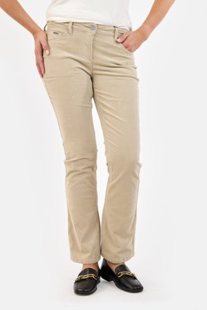 BRANDTEX - Bukser - Sand - Fløjl