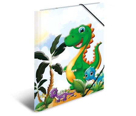 Herma Sammelmappe A4 Dinos Pappe