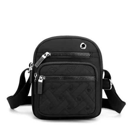 Mobiltelefonväska Dam Axelväska SVART