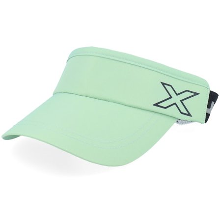 2XU - Green visor Czapka Z Daszkiem - Performance Digital Mint/Black Visor @ Hatstore