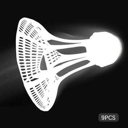 Vindtät Badminton Utomhusbadminton Vindtät Plastboll Ny